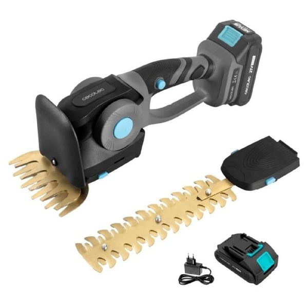Cecotec Batteridriven Häcksax Manuell 2i1 TitaniumSword 2120 Hand XL. Batteri 21V, Borstlös motor, Brushless
