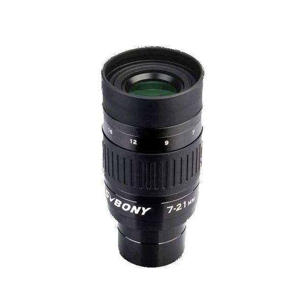 Svbony SV135 Teleskopokular, 7-21 mm 1,25'', 57°-40°, Teleskoptillbehör, för Månen, Visuell Astronomisk Observation