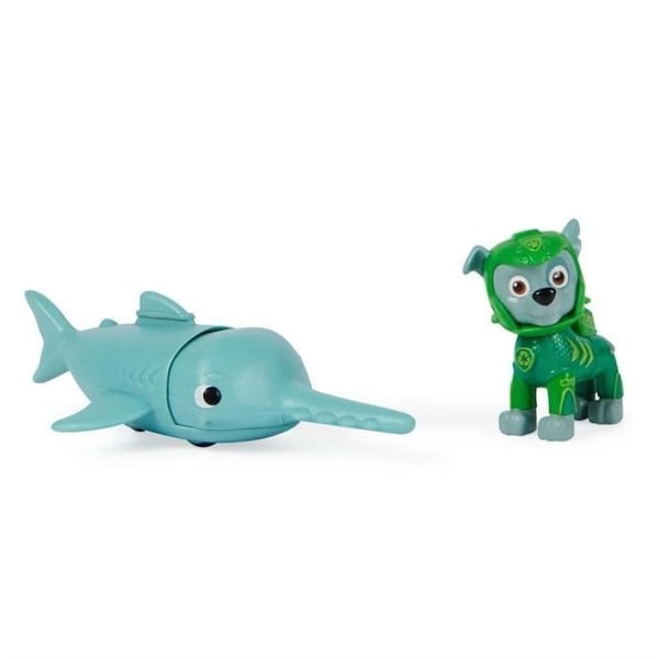 Leksaker - SPIN MASTER - Rocky och Sawfish - Rörliga figurer - Aqua Pups - 3 år och uppåt