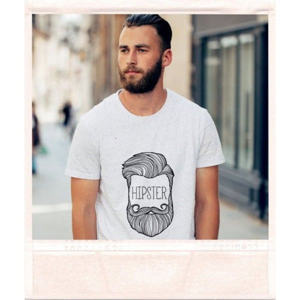 Termofläck A4 - Ki-Sign - Hipster - Lätt att applicera - Trendig mönster - Idealisk för tyg