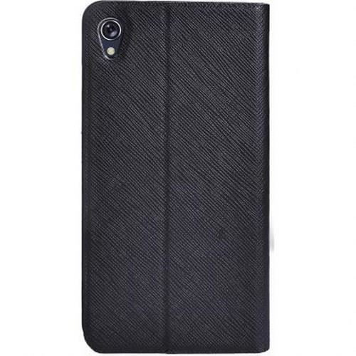 Foliofodral - Asus Zenfone Live ZB501KL - Syntetiskt Läder - Kortfack - Videostöd