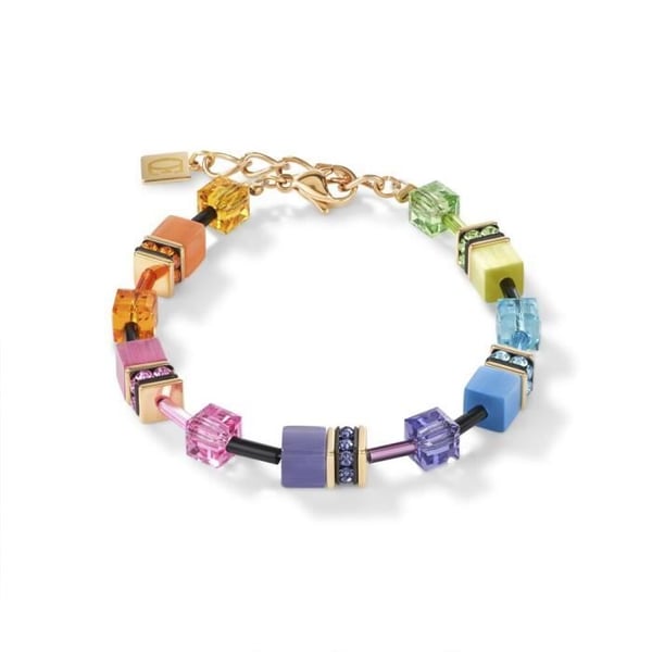 Armbånd - Coeur de Lion - 2838/30-1573 - Forgyldt rustfrit stål - Swarovski krystaller - Kvinde