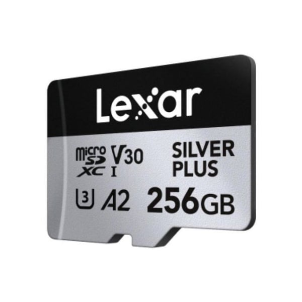 LEXAR MicroSDXC Silver Plus UHS-1 256GB R205/W150 V30