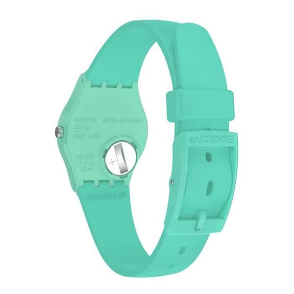 Klocka - SWATCH - Tillbaka till Mint Leave - Silikon - Plast - 25 mm