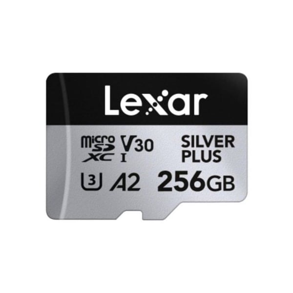 LEXAR MicroSDXC Silver Plus UHS-1 256GB R205/W150 V30