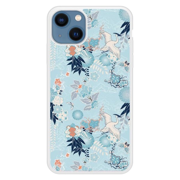 Coque i silikon förstärkt med tryck kompatibel med Apple iPhone 13 Kimono