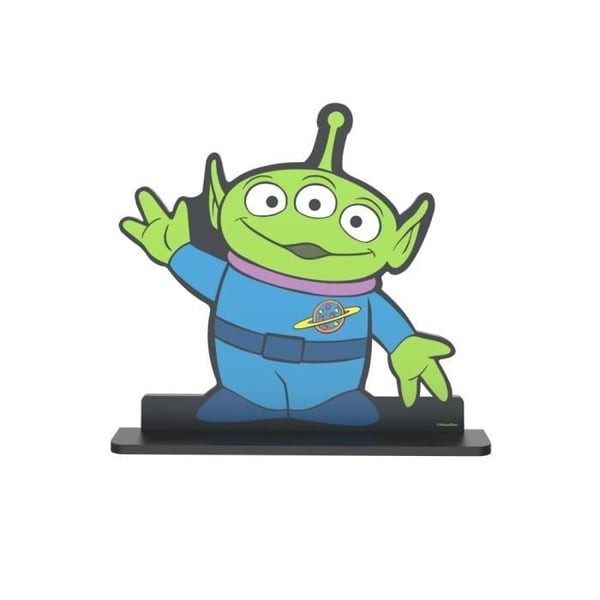 Vägghylla i form av en utomjording från Disney Pixar Toy Story