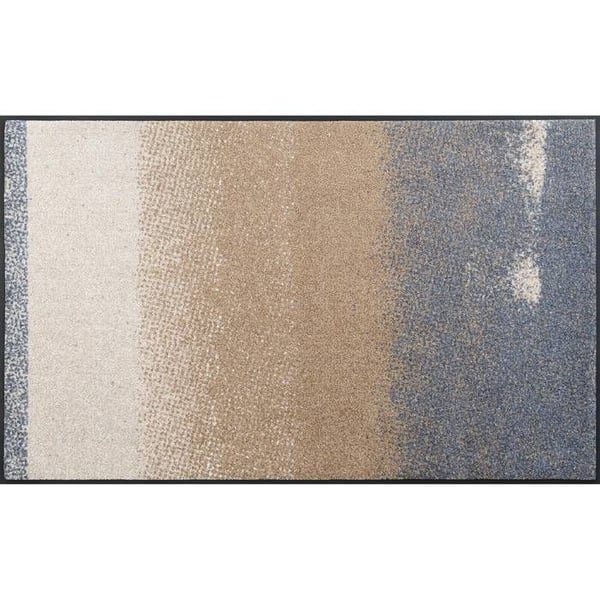 Paillasson Medley beige, tvättbar smutsavvisande matta i olika storlekar, tvätt + torkning, design