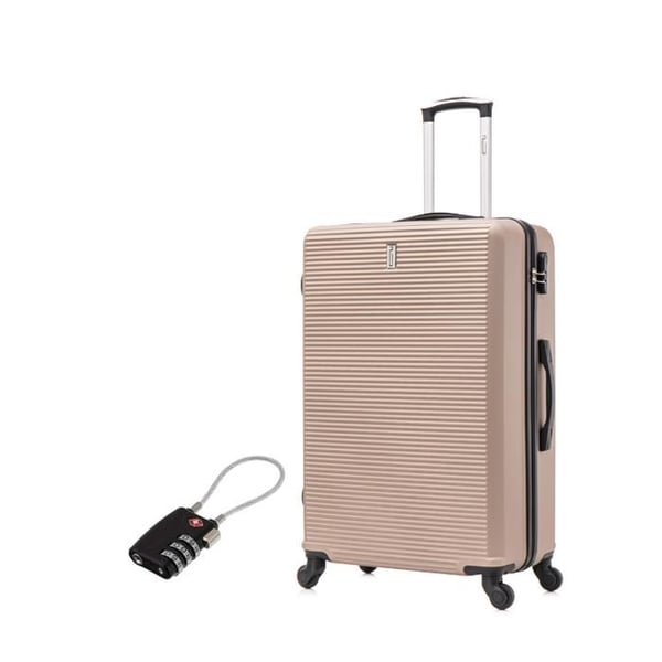 Valis storlek 75cm 23kg | Valis CELIMS Weekend | 360-graders hjul | Lås | Champagne