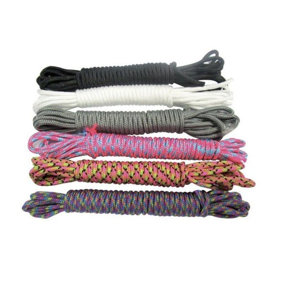Créacord - Corde Créacord Ø 2mm Assortiment Svart fluorescerande 6 stycken