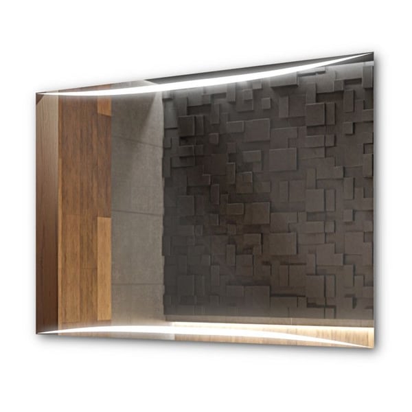 Alasta - Badrumsspegel - 50x60 cm - Modell Vilnius - Spegel med LED-belysning