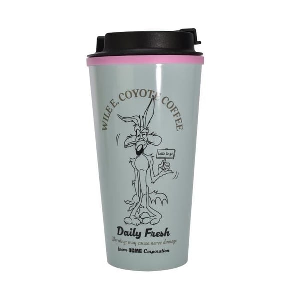 Mugg för Resa - BLUE SKY - 450 ML - Rostfritt Stål - Blå Färg - Halkfri