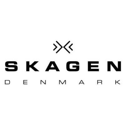 Örhängen - Skagen - ELIN - Rostfritt stål - Roséfärgat glas - 7 mm