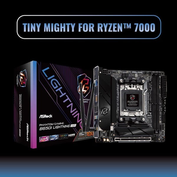 ASROCK ASROCK Moderkort B650I