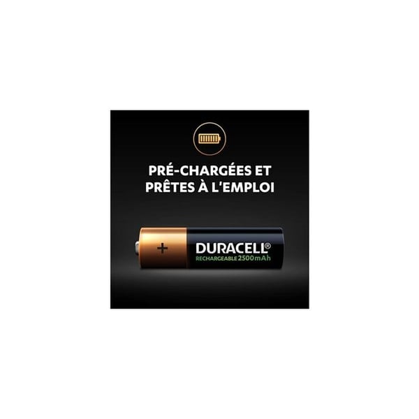 Duracell RCR AA X2 2500 MAH genopladeligt batteri