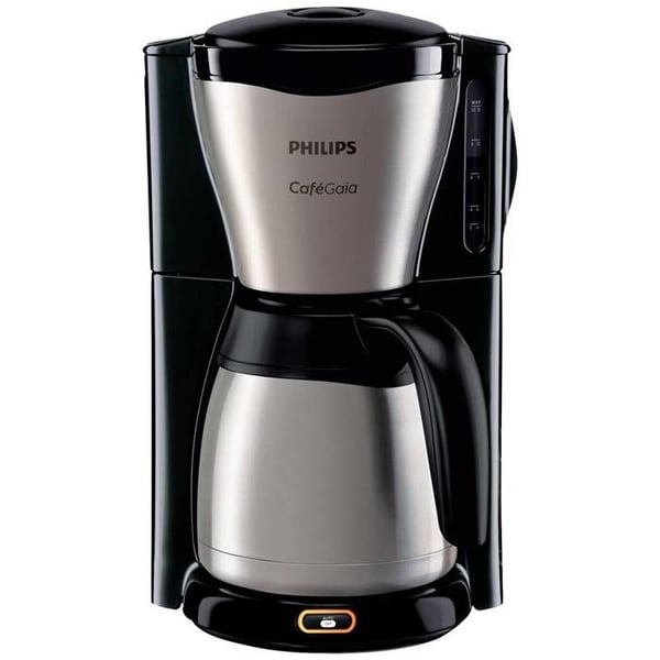 Philips HD7548-20 filterkaffemaskin - Kapacitet 1,2 L - 1000 W - Svart, metallisk