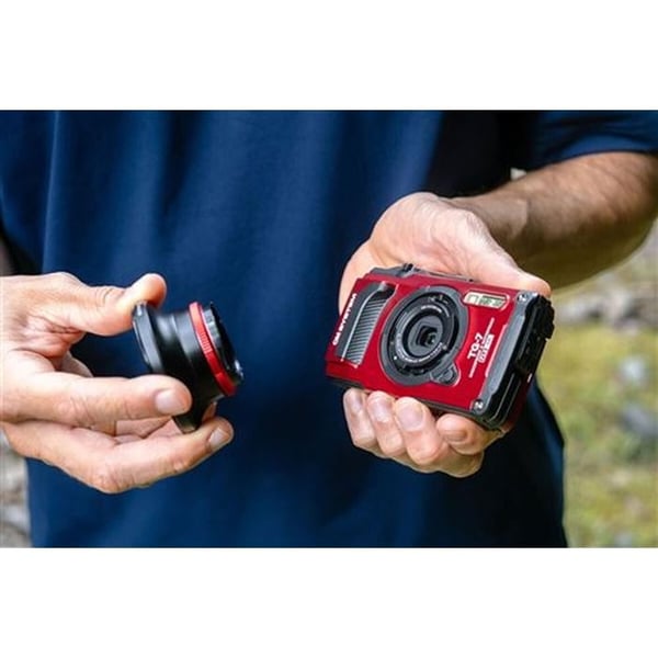 OLYMPUS kompakti vedenkestävä TG7 Punainen