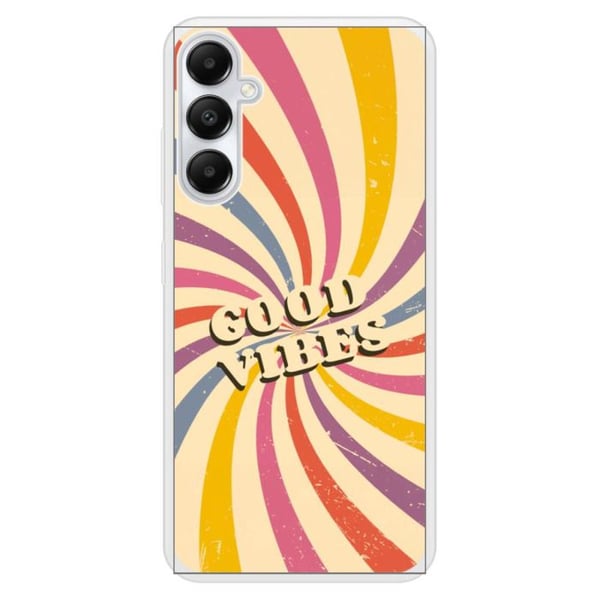 Coque i förstärkt silikon med tryck kompatibel med Samsung Galaxy A05S Bra vibbar