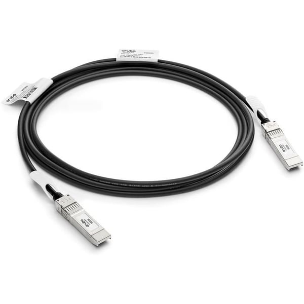 Nätverkskabel SFP+ - HPE - R9D20A - 10 Gbps - 3 m - Svart/grå