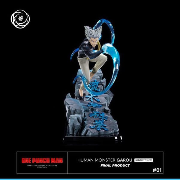 Statuett Ikigai Tsume | One Punch Man | Mänsklig Monstret Garou
