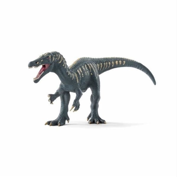Figur Baryonyx, med realistiska detaljer och rörlig käke, storlek 23 cm, Schleich 15022 Dinosaurier, från 4 år.