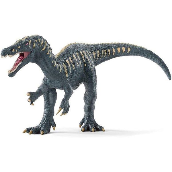 Figurine Baryonyx med realistiske detaljer og bevægelig kæbe, størrelse 23 cm, Schleich 15022 Dinosaurer, fra 4 år.