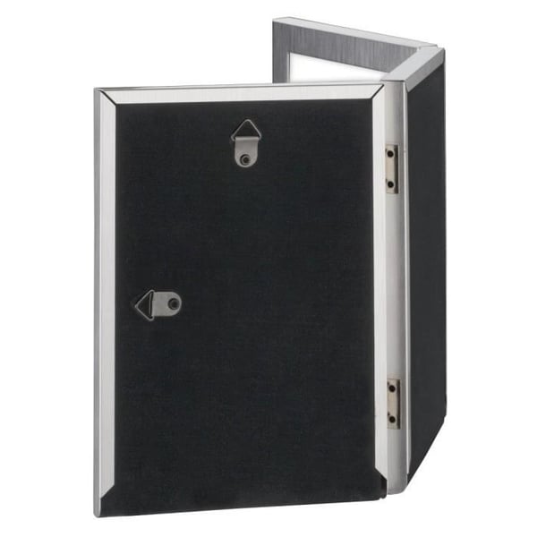 Ramar - Calais - 10 x 15 cm - Vit - Sammet - Modern design