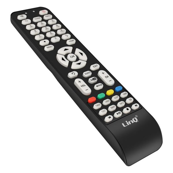 Universell Fjärrkontroll - LinQ - Thomson - Kompatibel med LCD, Plasma, LED, 4K - Räckvidd 8m - Svart färg
