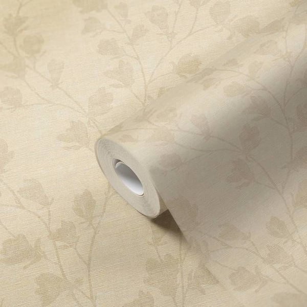 A.S. Creation Nara 387475 Non-woven tapet Blommor 10.05 x 0.53 m Beige