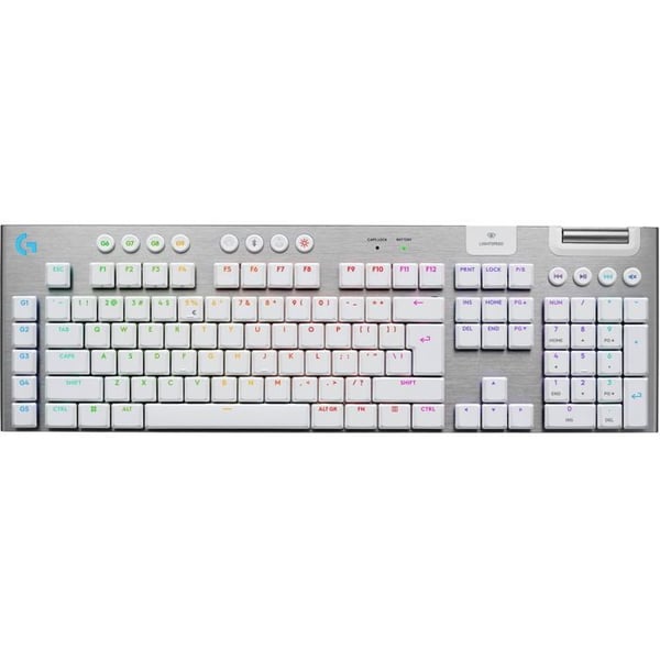Spelklaviatur - LOGITECH - G915 X LIGHTSPEED - Mekanisk - Trådlös - Bakgrundsbelyst