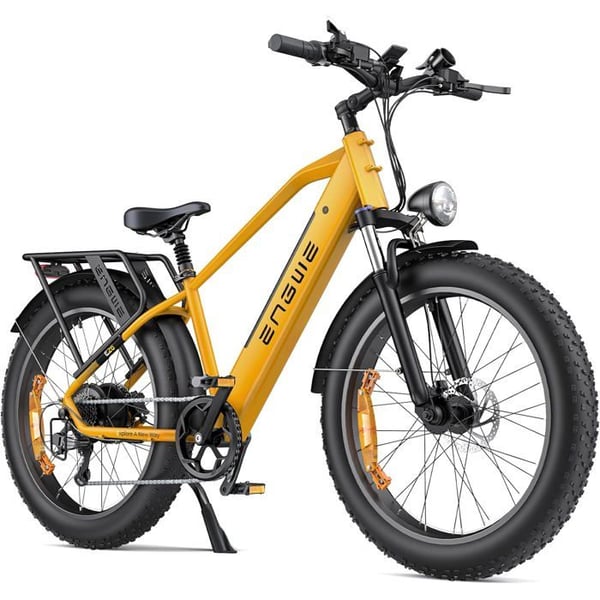 Elcykel ENGWE E26 - Räckvidd 140 km - Motor 250 W - Batteri 48 V 16 Ah - Gul