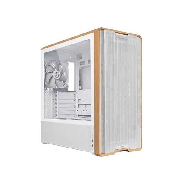 Tour ATX - Lian Li - LANCOOL 217 - Vit vit - Optimal ventilation - Hållbar konstruktion