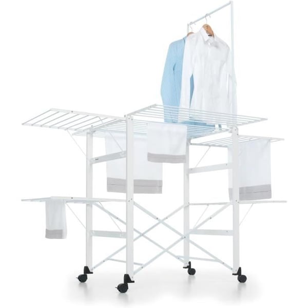 Foppapedretti Supergulliver Tøjstativ Aluminium 189x122x174 cm Hvid