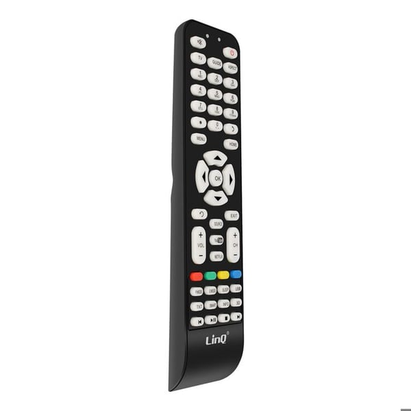 Universell Fjärrkontroll - LinQ - Thomson - Kompatibel med LCD, Plasma, LED, 4K - Räckvidd 8m - Svart färg