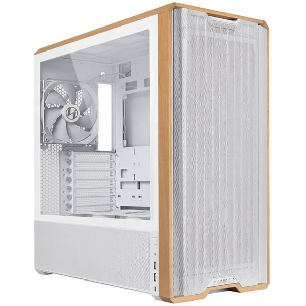 Tour ATX - Lian Li - LANCOOL 217 - Vit vit - Optimal ventilation - Hållbar konstruktion