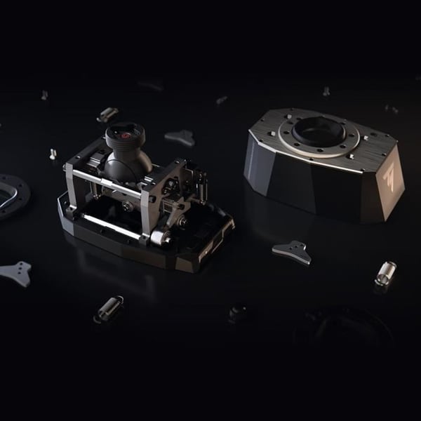 THRUSTMASTER modulær base til joystick AXY-teknologi - AVA BASE - Bedre præcision i bevægelse og tilpasning
