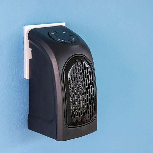 Bärbar värmare - InnovaGoods - Heatpod - 400 W - Svart - Kompakt och praktisk