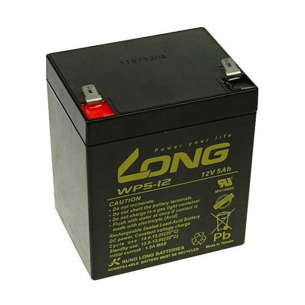 Batteri - LANG - WP5-12B F2 - 12V - 5Ah - Blycelle