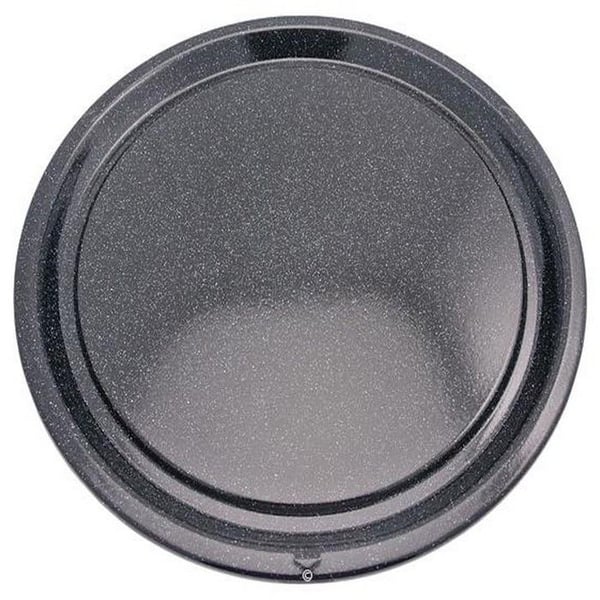 Metallbricka för LG mikrovågsugn - Ytterdiameter 405mm och invändig 365mm - Svart