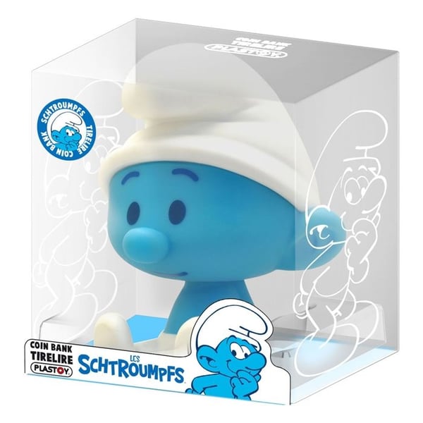 Plastoy - Smurfarna - Spargris Chibi Smurf 16 cm