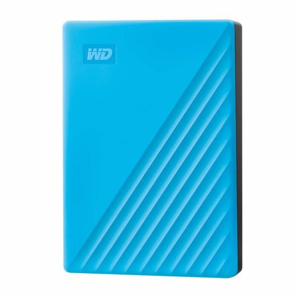 Extern hårddisk - WESTERN DIGITAL - My Passport - 6 To - Blå - USB 3.0