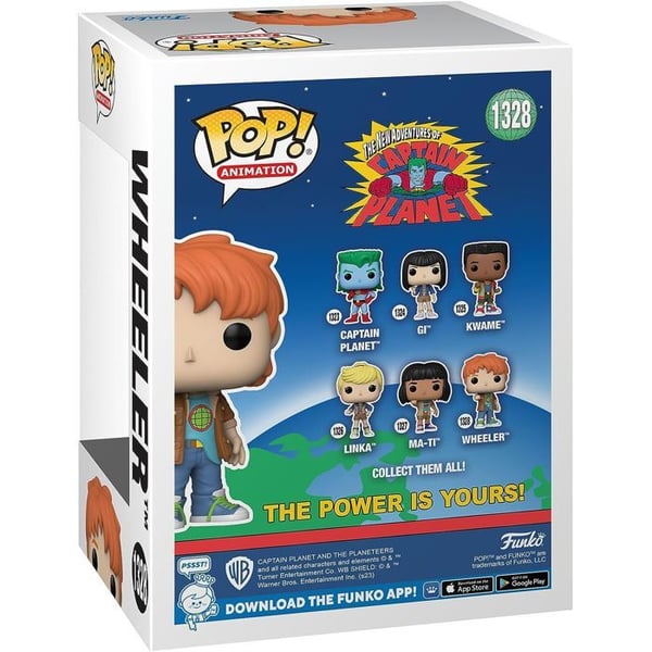 Funko Pop! - Captain Planet - Wheeler- USED