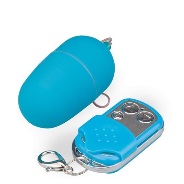 Fjärrstyrd vibrerande ägg - Vibrator för par - Blå