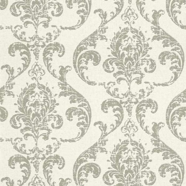 Rasch 315622 Non-vävt tapet Barock 0.53 x 10.05 m Beige Vit