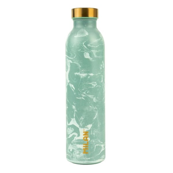 Isolerad flaska - MILAN - Lava - Rostfritt stål - 591ml - Marmorgrön