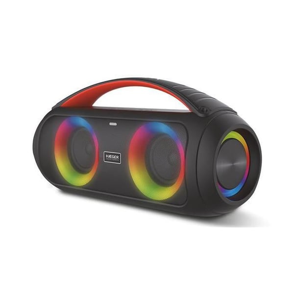 Bluetooth-högtalare - HAEGER - Cool Boom - IPX5 - Uppladdningsbart batteri - Bluetooth-kontakt