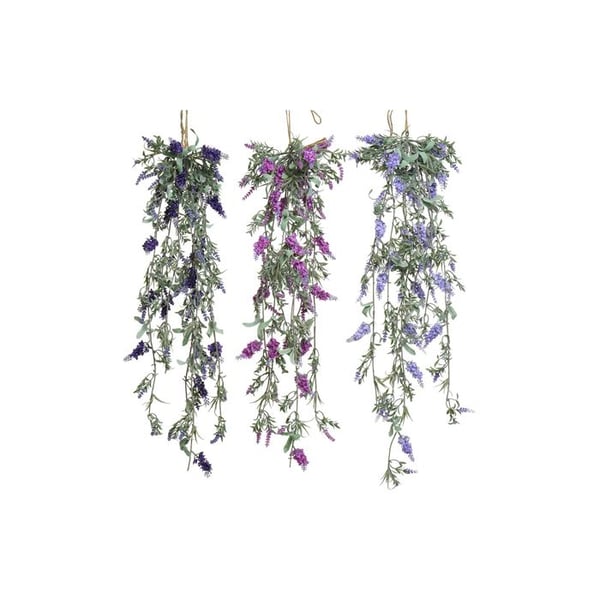 Konstgjord växt - Hängande lavendel - 80 cm - 3 modeller - Att hänga