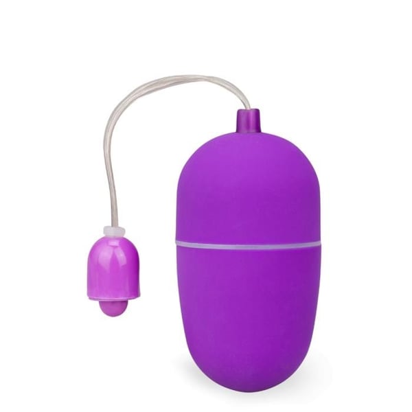 Vibrerande ägg Wiggle - M - Fjärrstyrd vibrator för par - Lila
