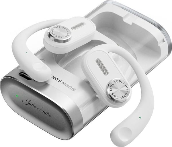 True Wireless-hörlurar - FIIO - JW1 - Vit - Svettålig - In-ear