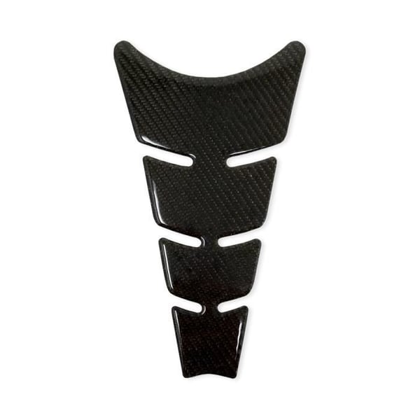 Skyddande självhäftande 3D - RealFiber - Motorcykeltank - Kolfiber - 11.5 x 20.5 cm - UV-beständig